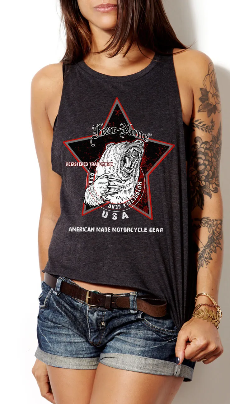 Women's Black Star Rider Tank