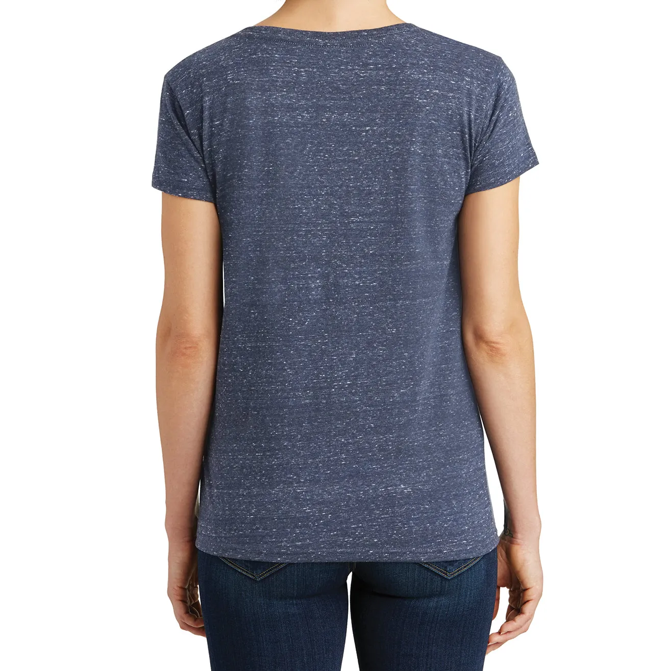 Womens Cosmic Relaxed V-Neck Tee