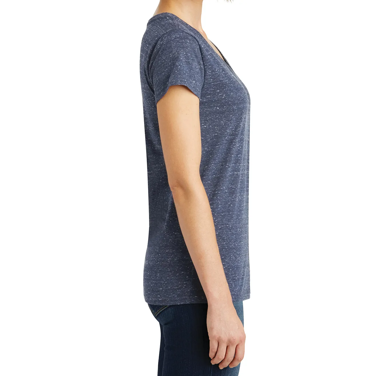 Womens Cosmic Relaxed V-Neck Tee