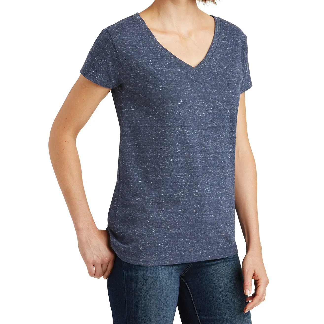 Womens Cosmic Relaxed V-Neck Tee