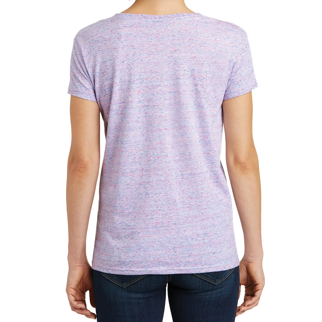 Womens Cosmic Relaxed V-Neck Tee