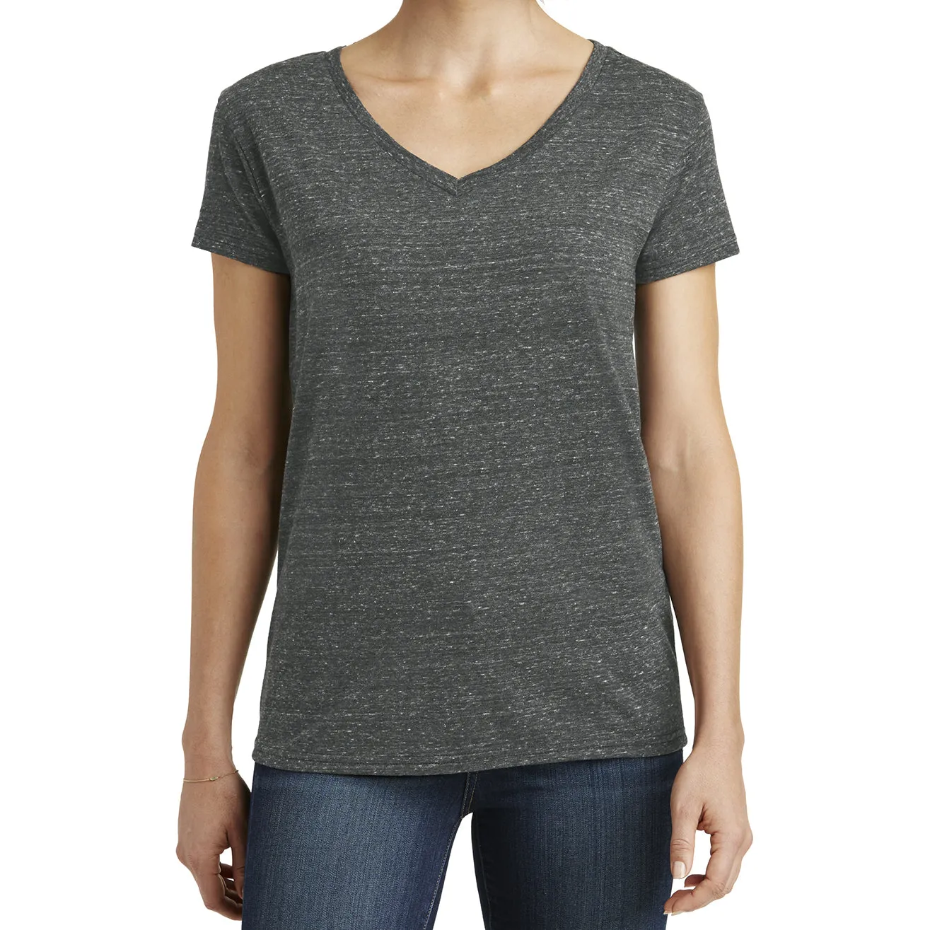 Womens Cosmic Relaxed V-Neck Tee