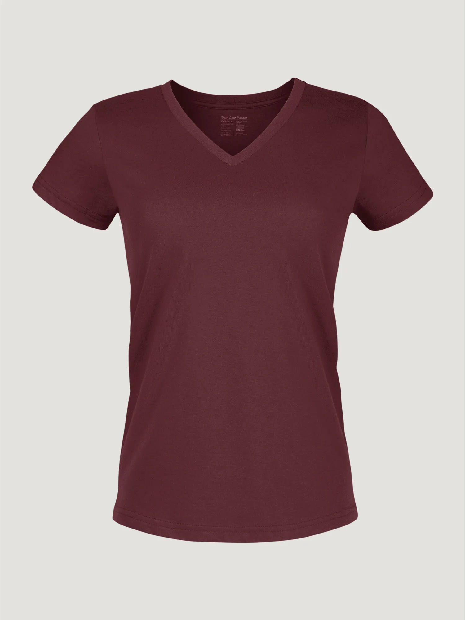 Women's Garnet V-Neck